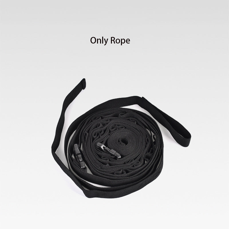 Adjustable Camp Clothesline with 19 Hooks