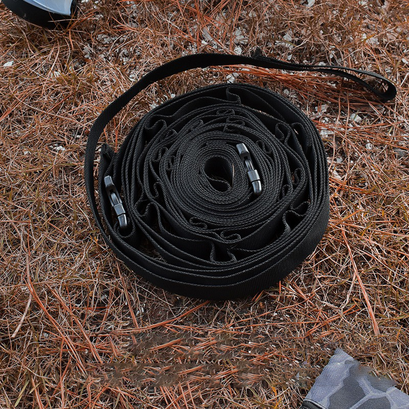 Adjustable Camp Clothesline with 19 Hooks