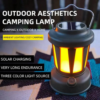 Solar Rechargeable LED Camp Light